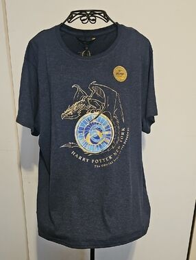 NWT Warner Bros. Harry Potter Navy Tee